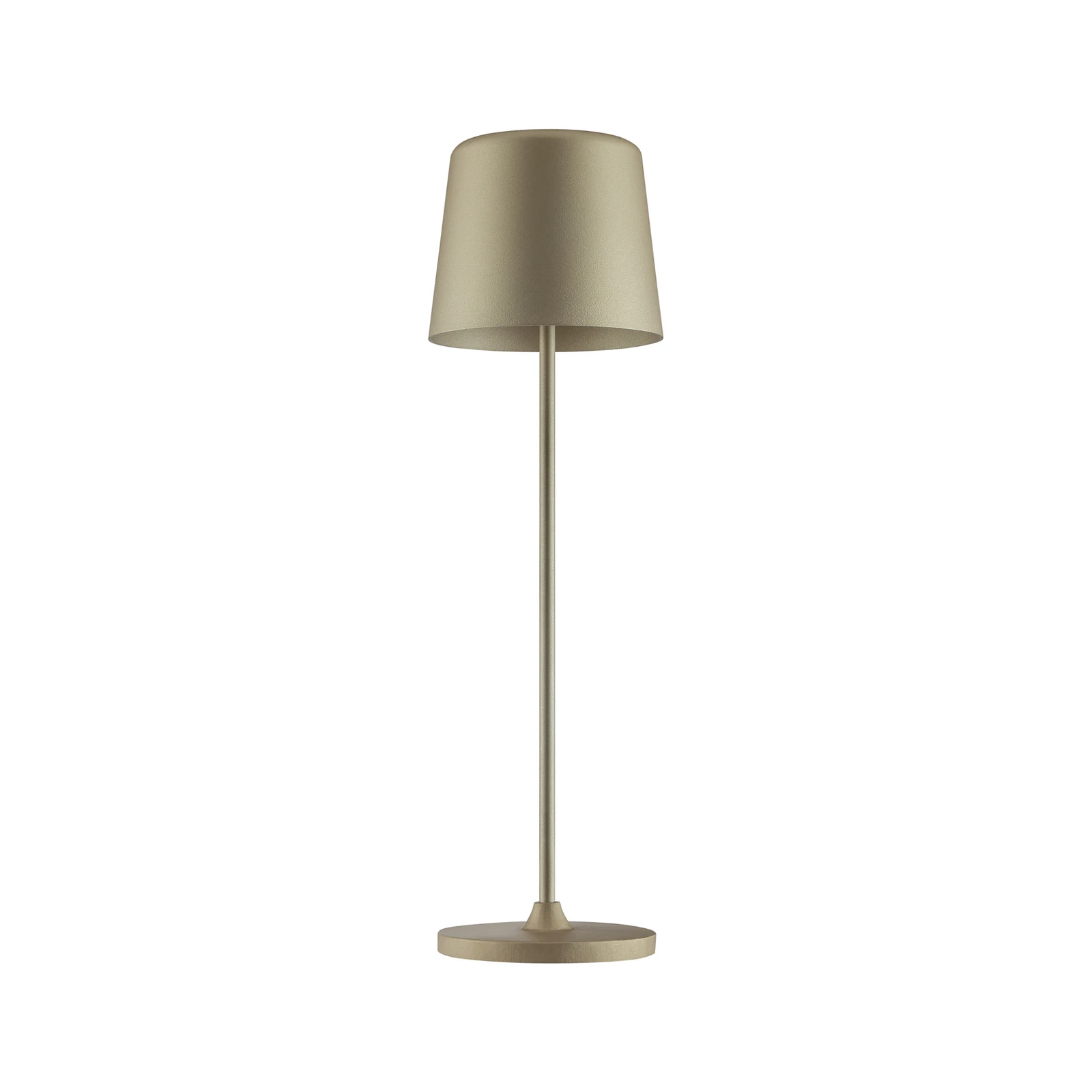 Kaami LED tafellamp, dimbaar goud mat