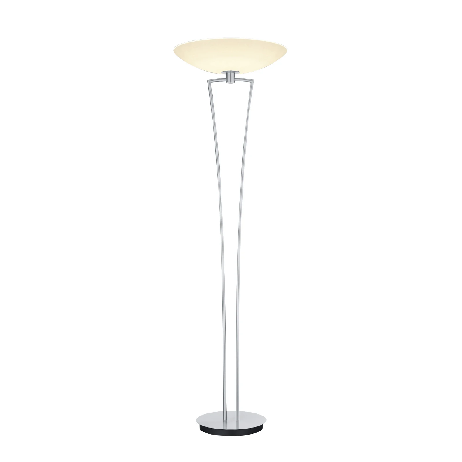 BANKAMP Lady LED álló lámpa, ZigBee, nikkel