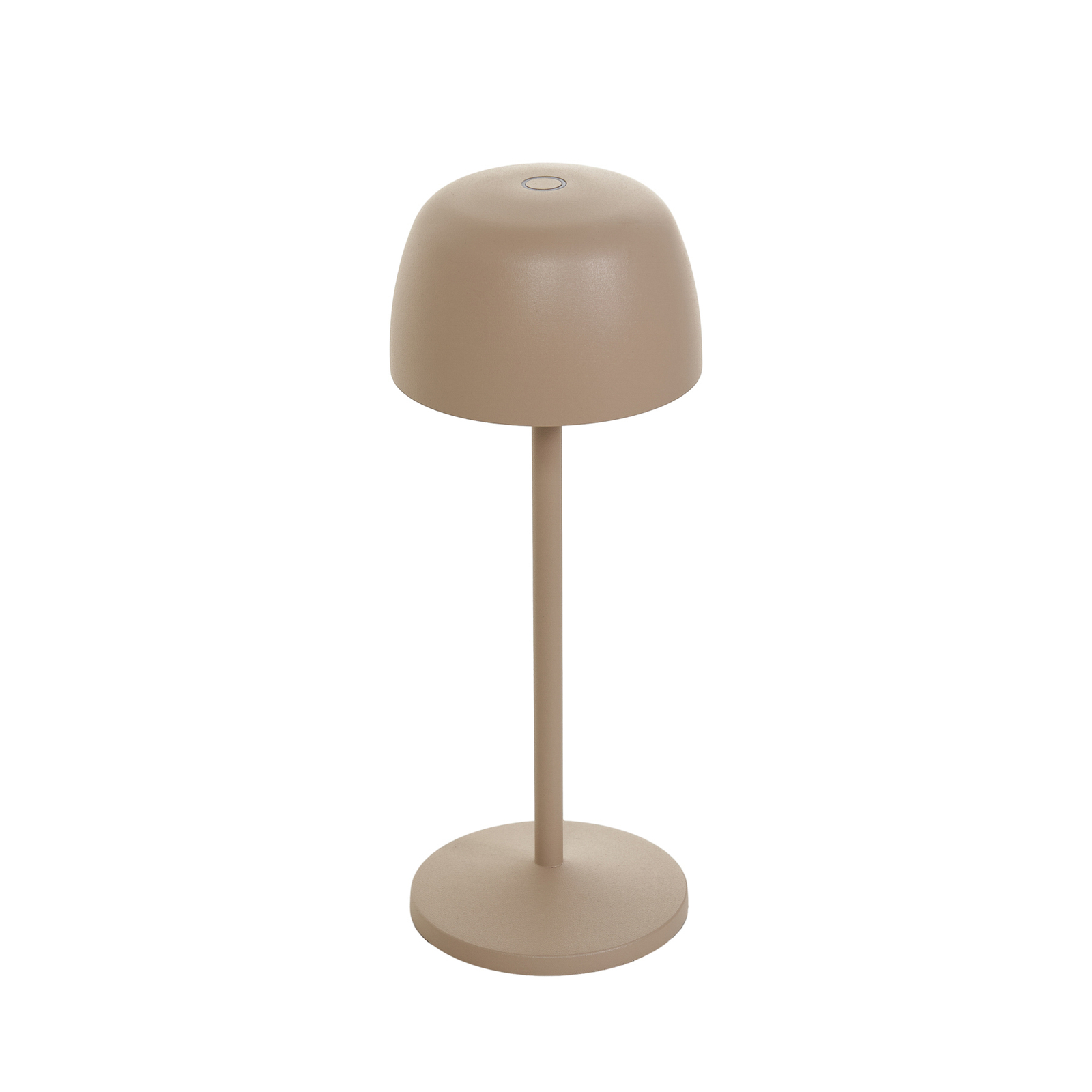 Lindby LED-uppladdningsbar bordslampa Arietty, sandbeige, set om 2