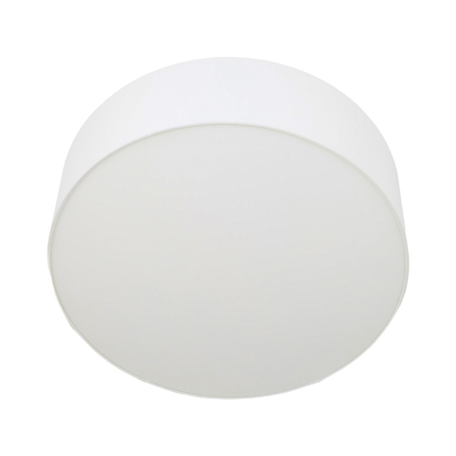 Lampa sufitowa Gala marki Quitani, Ø 50 cm, perkal, biały