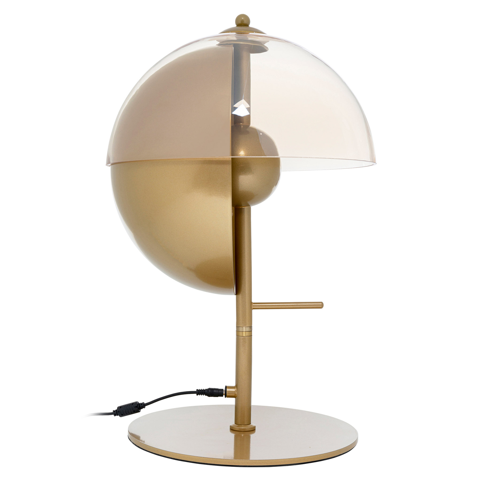 KARE Romy LED table lamp steel and glass gold