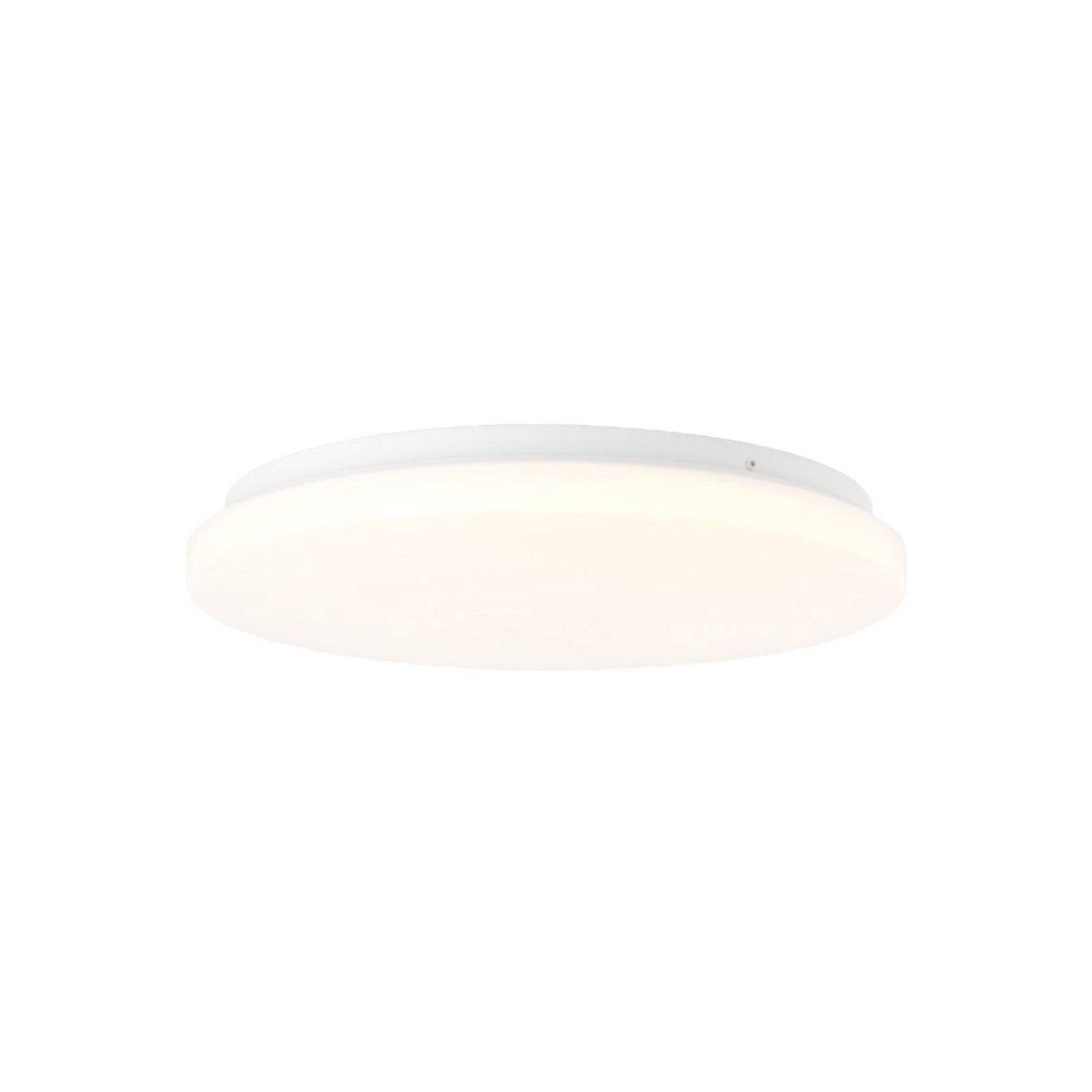 Lindby LED vonkajšie stropné svietidlo Kirkola, 3000 K, Ø 34 cm, biele