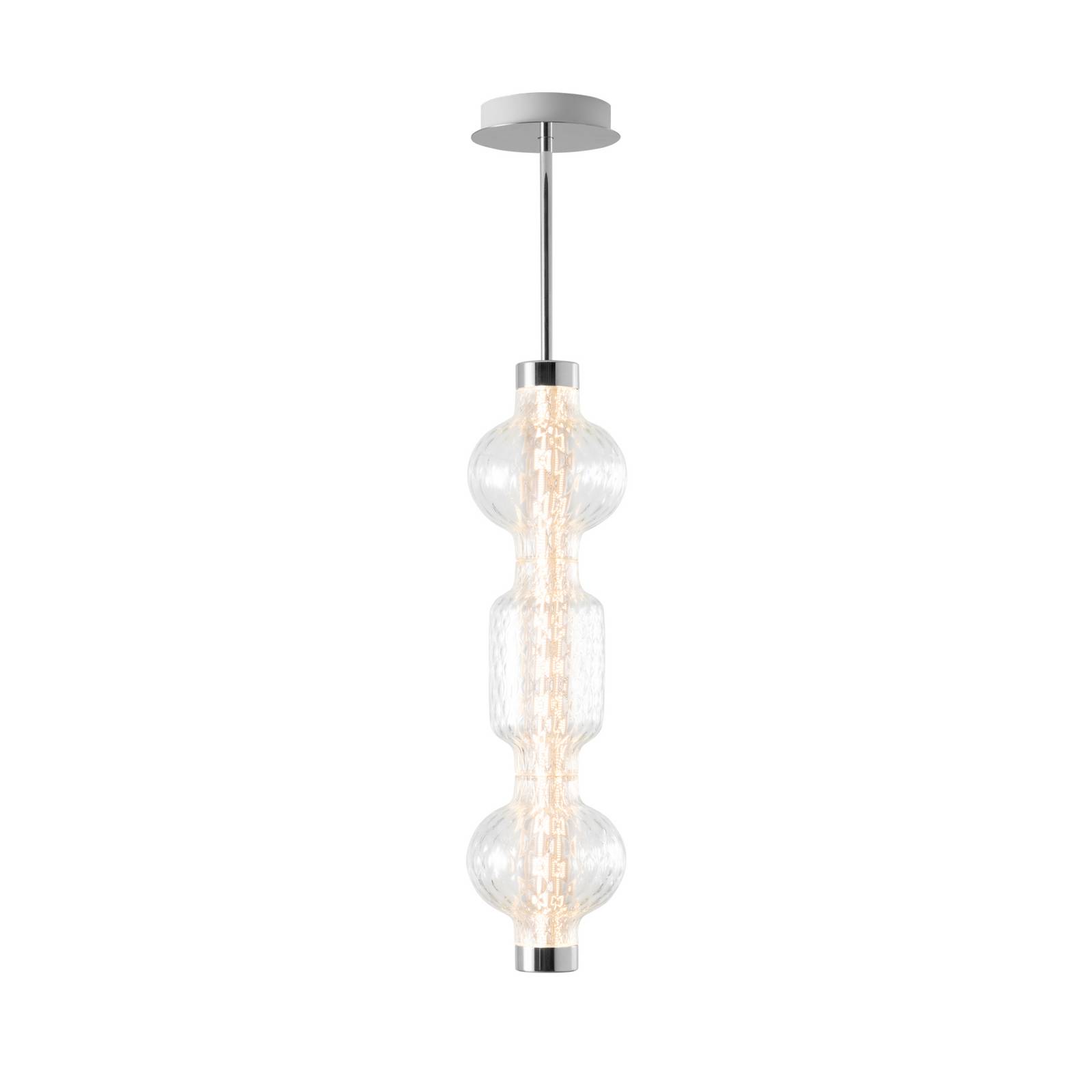Artemide LED-Hängelampe Alambicco Vertical, 73 cm, 2.700 K