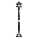 Lamp post 772, country house style, brown-brass