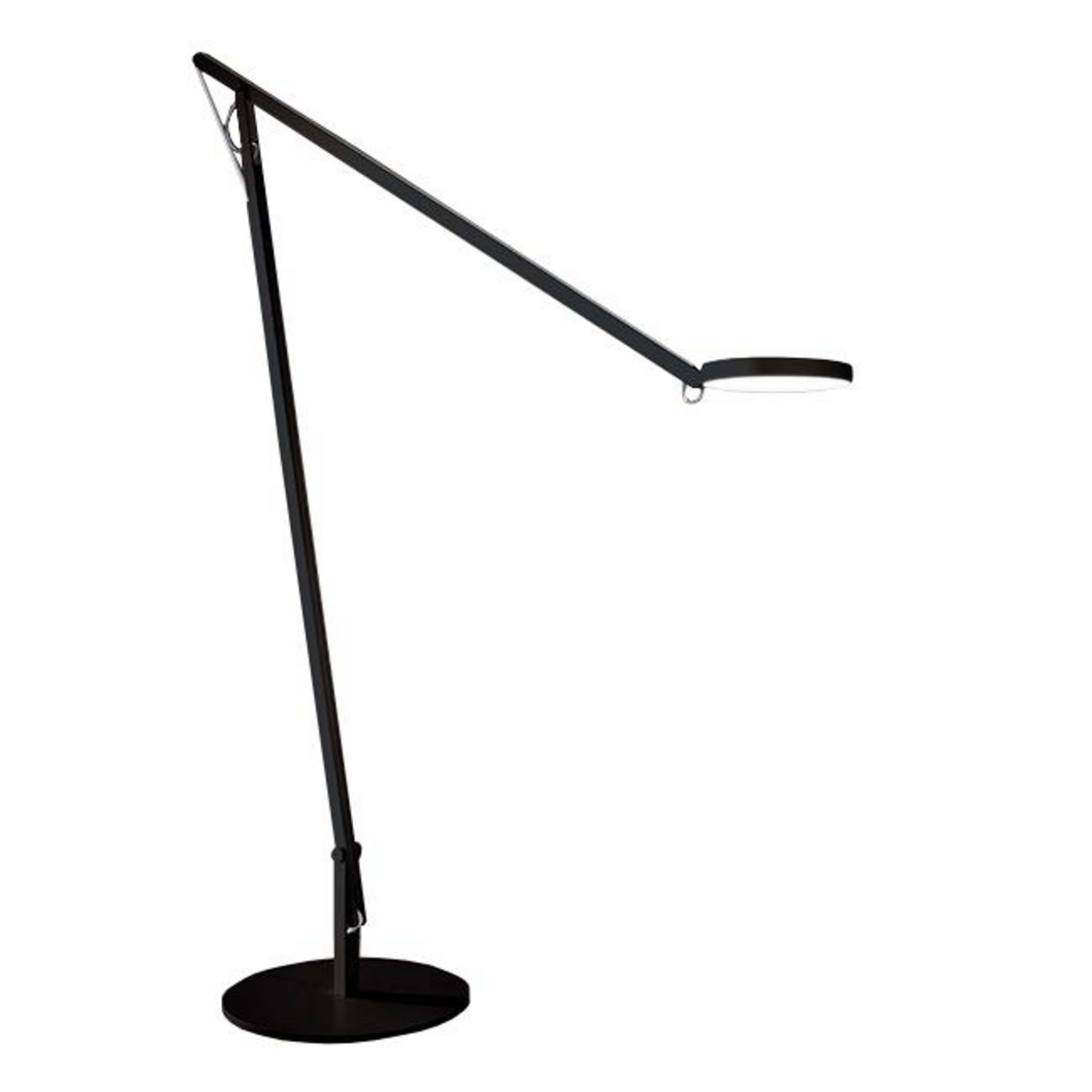 String XL Lampadaire Matt Black/Silver - Rotaliana
