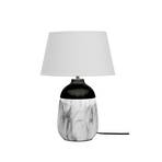 Regina table lamp, base with marble décor