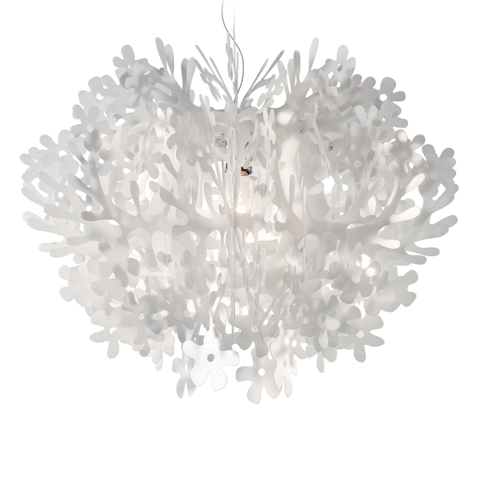 Slamp Fiorella - designerska lampa wisząca biała