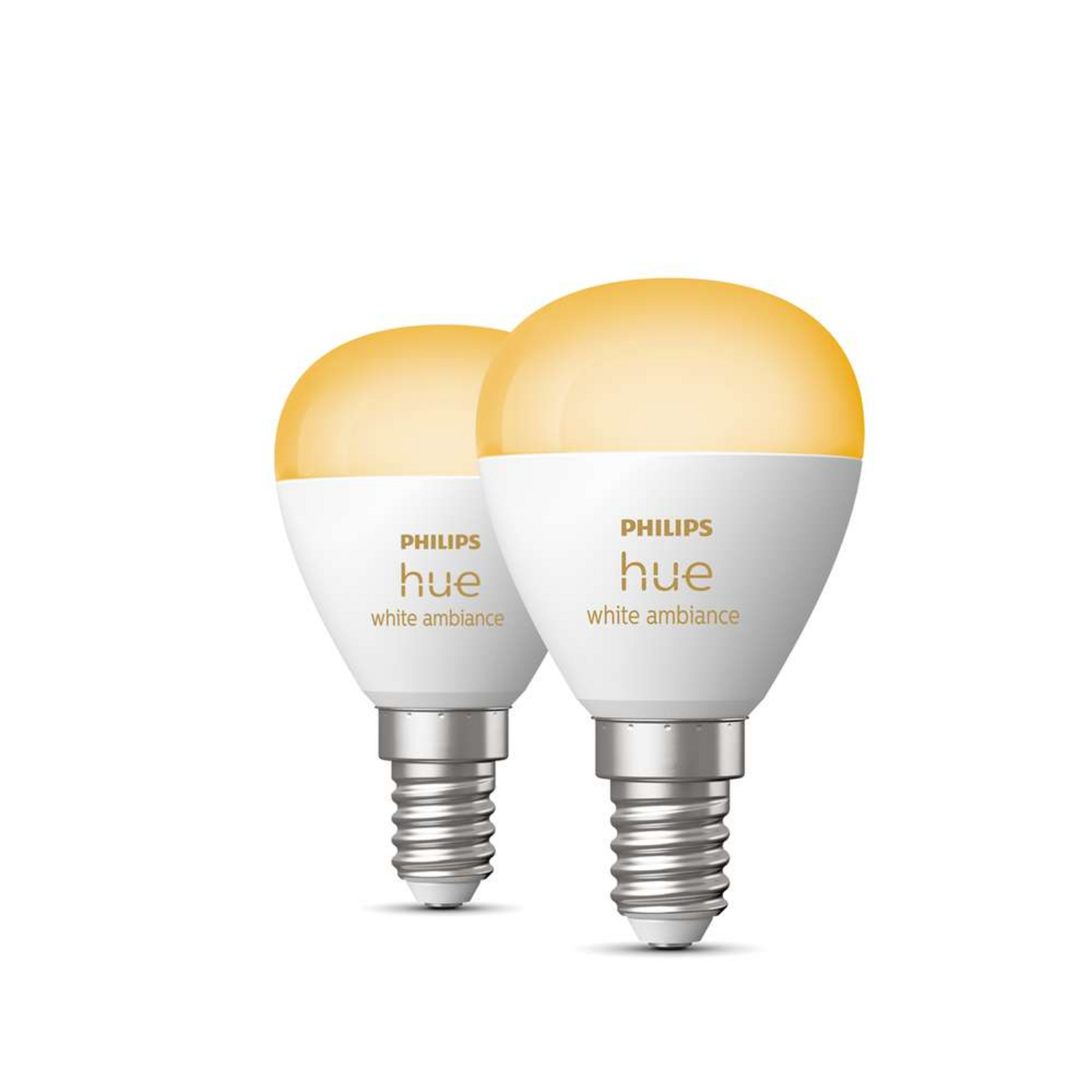 Bec Philips Hue White&Amb. 5,1W Luster Crown 2 pack. E14 - Philips Hue