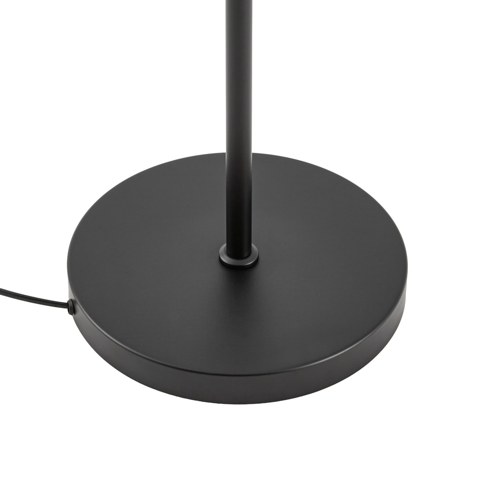 Lindby Ingrid floor lamp, black and white, 175 cm, reading light Lindby Ingrid floor lamp, black and white, 175 cm, reading light