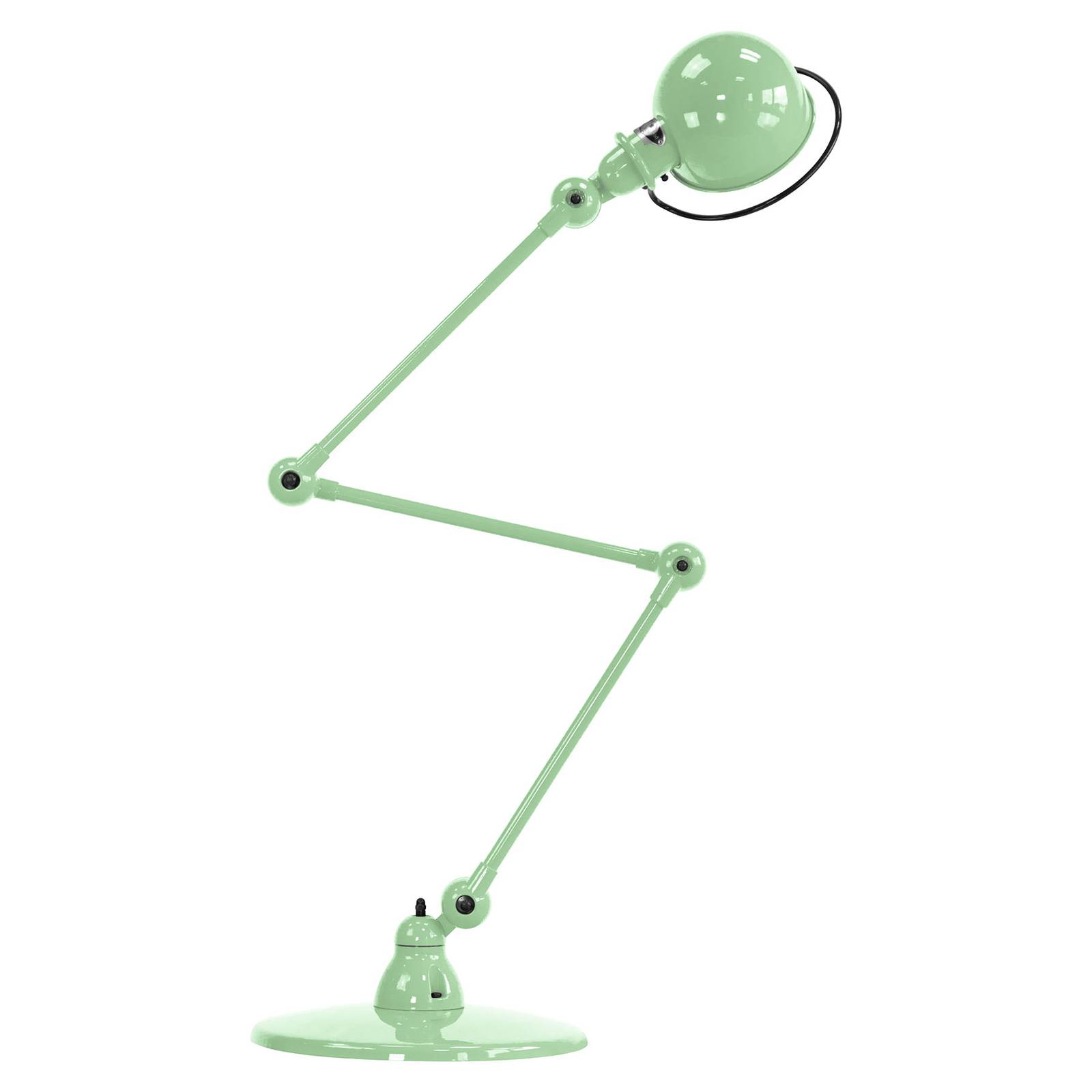 Jieldé Loft D9403 lampadaire articulé, vert menthe