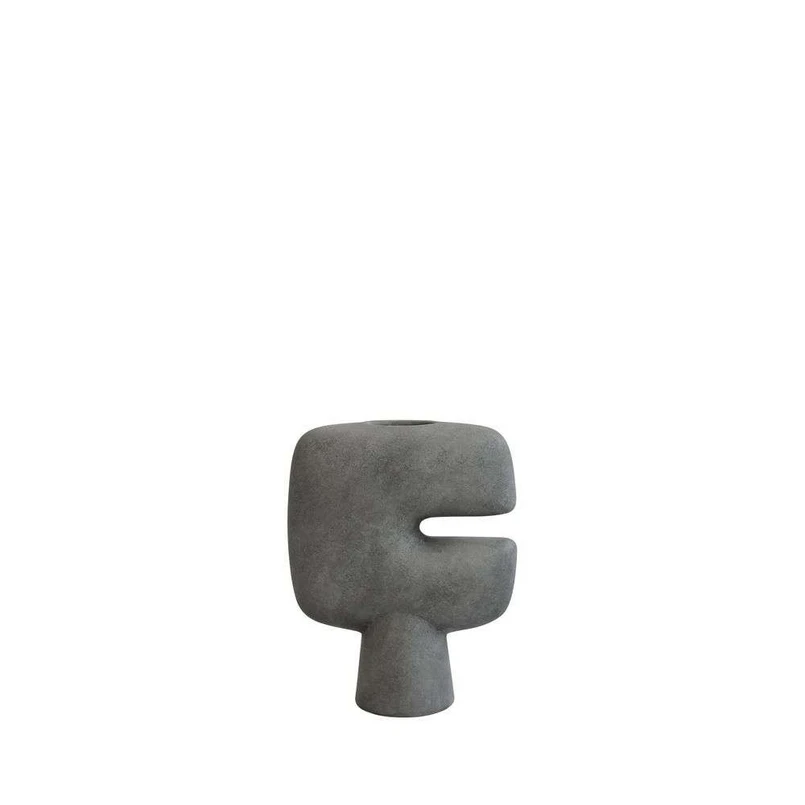 Unknown - Tribal Vase Mini Mørk Grå 101 Copenhagen
