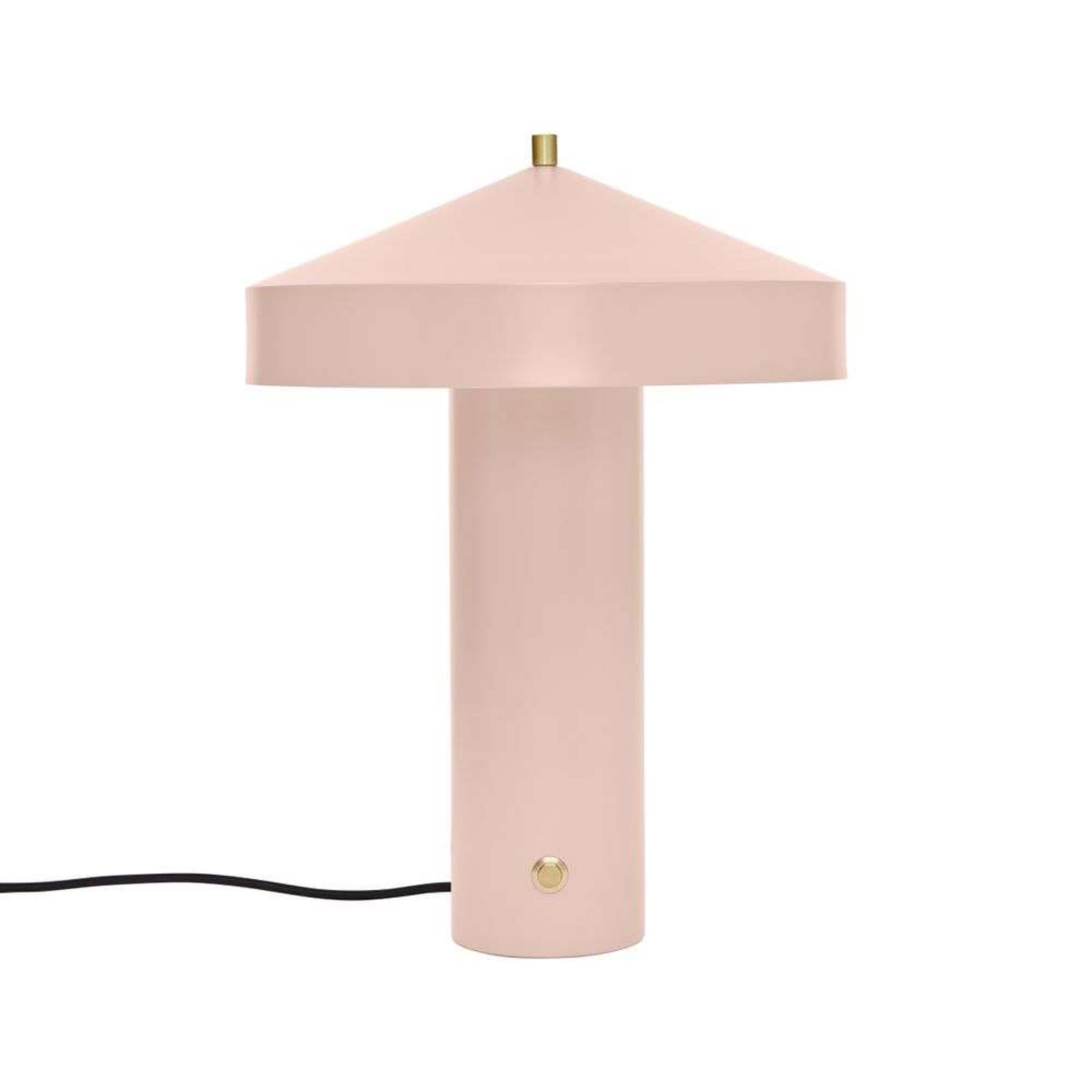Lampa stołowa OYOY Living Design Hatto, kolor różowy, metal, E27