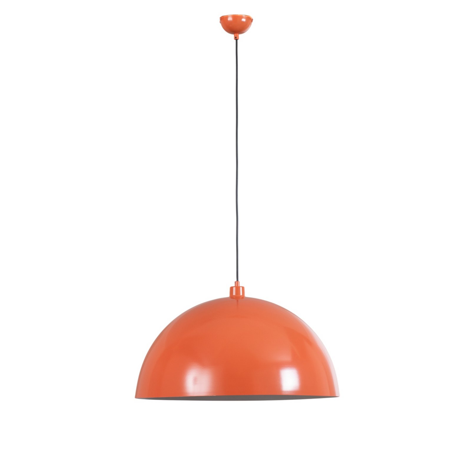 Hengelampe Kure, oransje, metall, Ø 60 cm, E27 Hengelampe Kure, oransje, metall, Ø 60 cm, E27