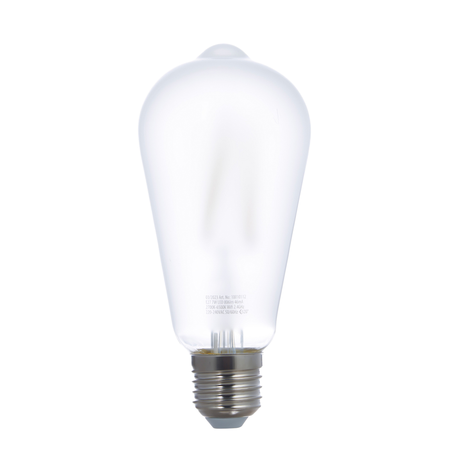 LUUMR Smart LED bulb matt E27 ST64 7W Tuya WLAN CCT