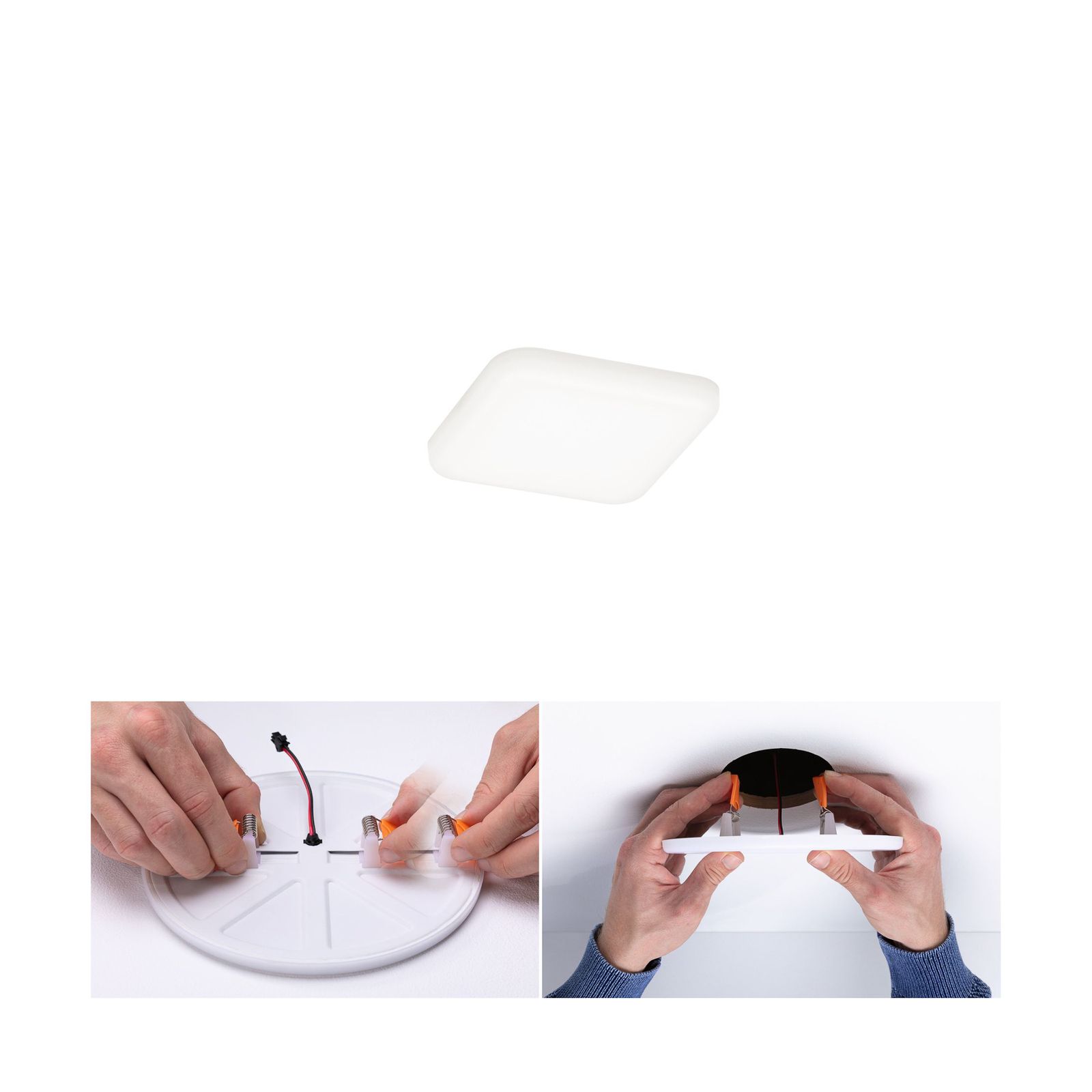 Paulmann Veluna LED-Einbauleuchte 4.000K eckig