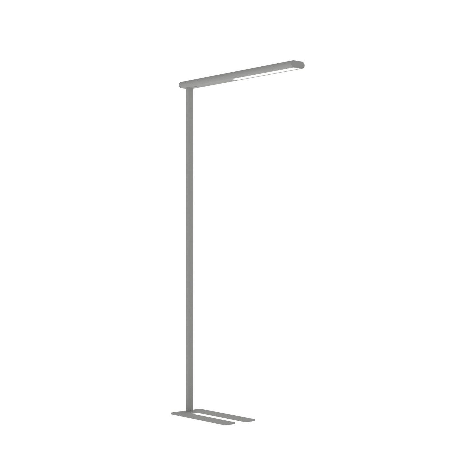 Lampadar LED pentru birou MAULjet argintiu dimabil 195 cm - Studiu / Birou - modern - Metal