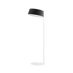 Piantana LED Oxygen FL2, nera, altezza 194 cm - Stilnovo