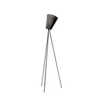 Oslo Wood Lampadaire Noir/Noir - Northern