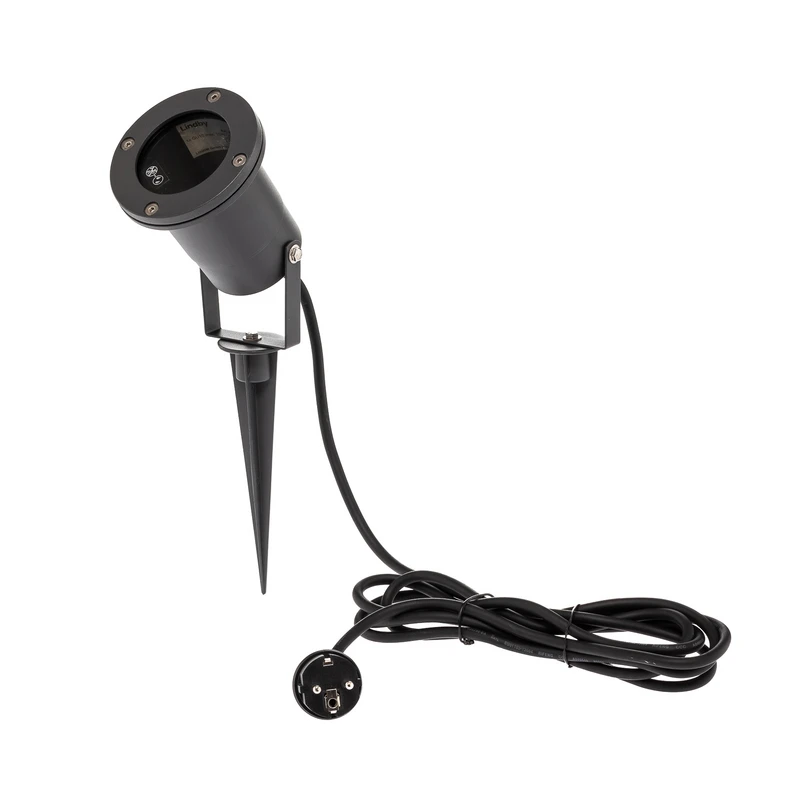 Lindby - Tessa Spot d'Extérieur IP44 Grey