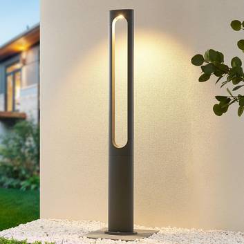 Lucande Dovino LED-lygtepæl, 150 cm