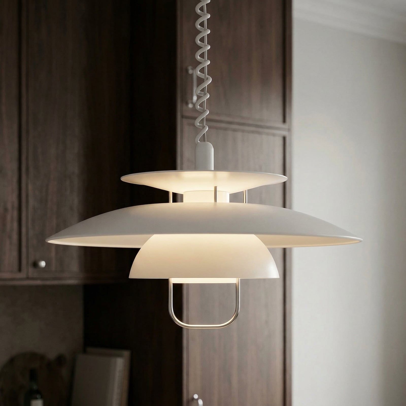 Nadija Pendant White - Lindby