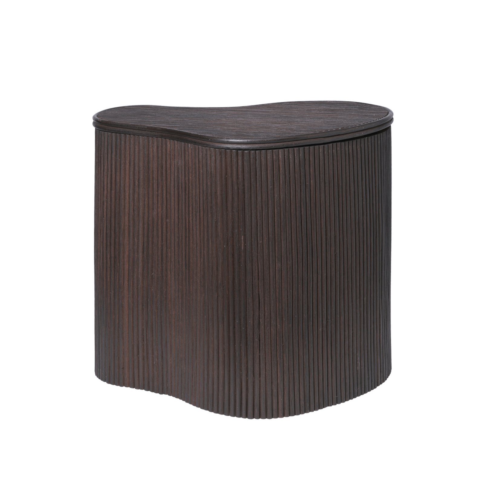 Isola Beistelltisch, dunkelbraun, 46 cm Rattan - ferm LIVING Isola Beistelltisch, dunkelbraun, 46 cm Rattan - ferm LIVING
