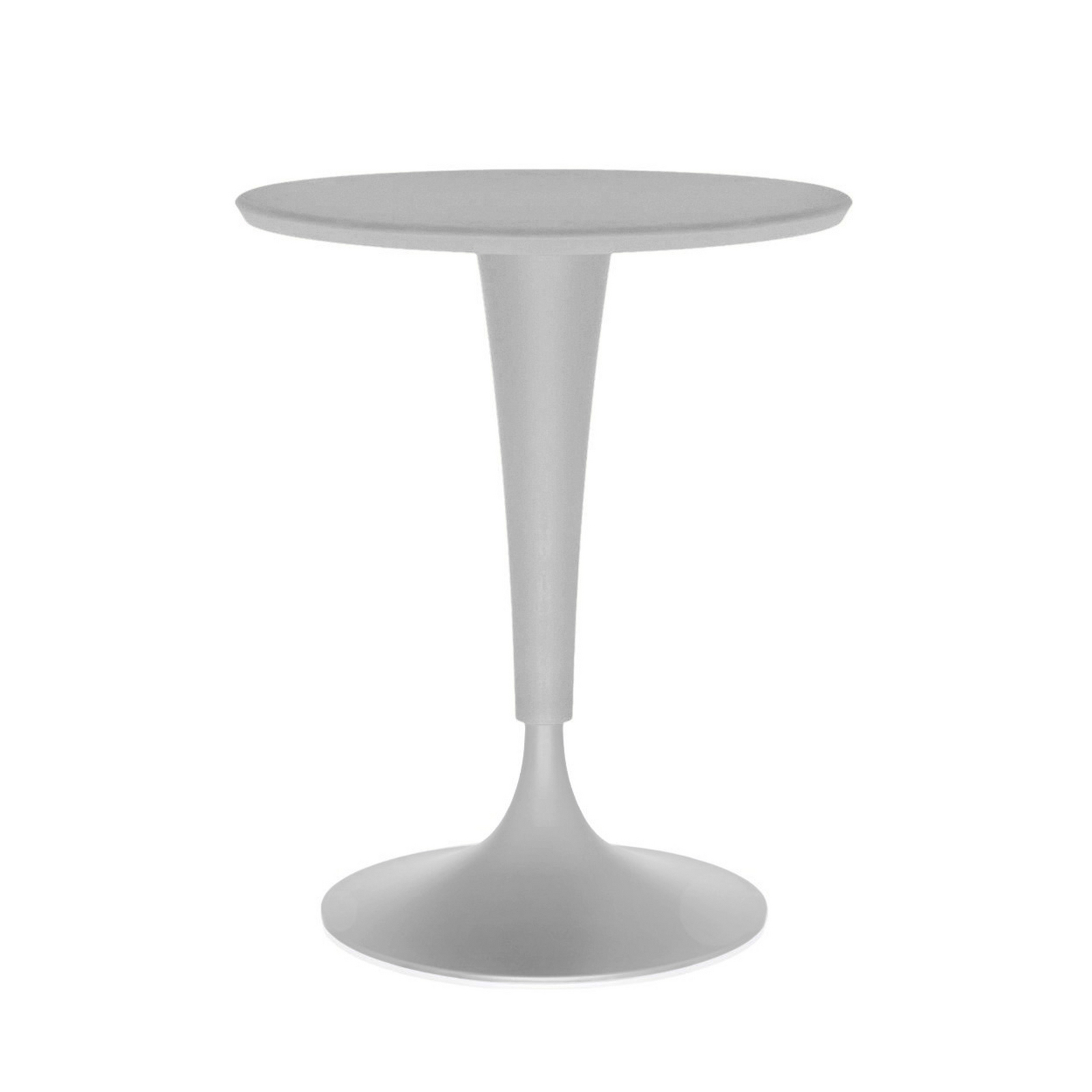 Table DR. NA, grise, hauteur 73 cm - Kartell