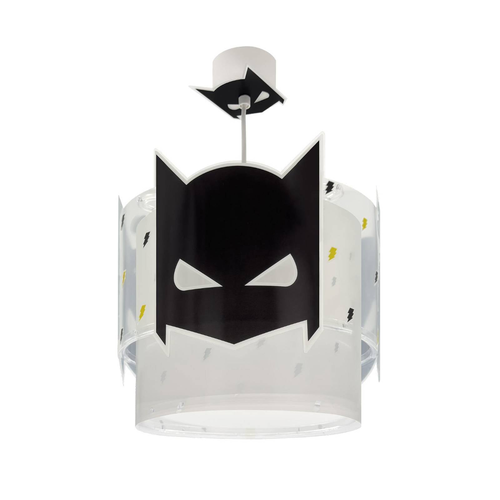 Dalber Hängeleuchte DARK HERO, weiß/schwarz, Ø 26 cm, E27