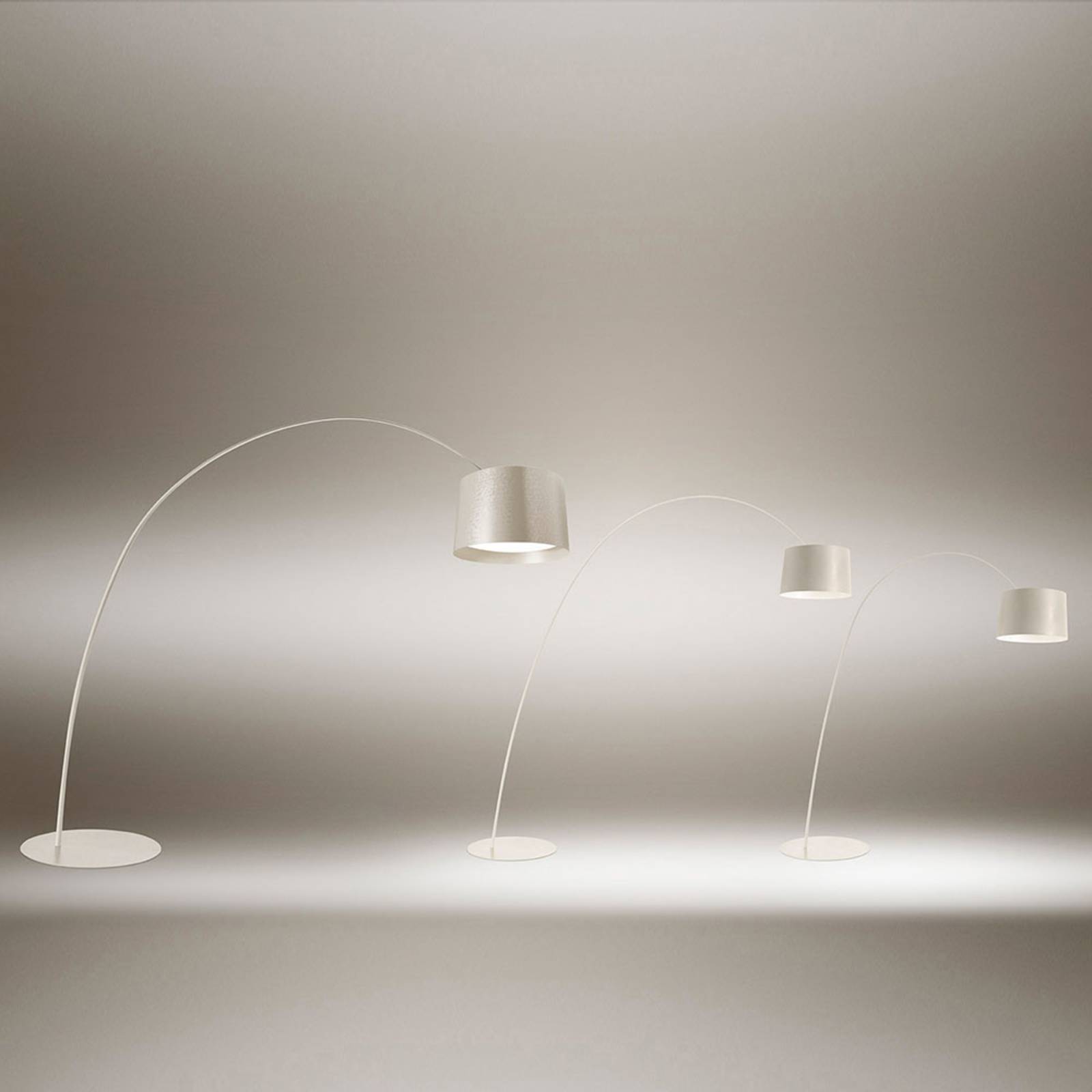 Foscarini Twiggy Elle MyLight lampa stojąca szara
