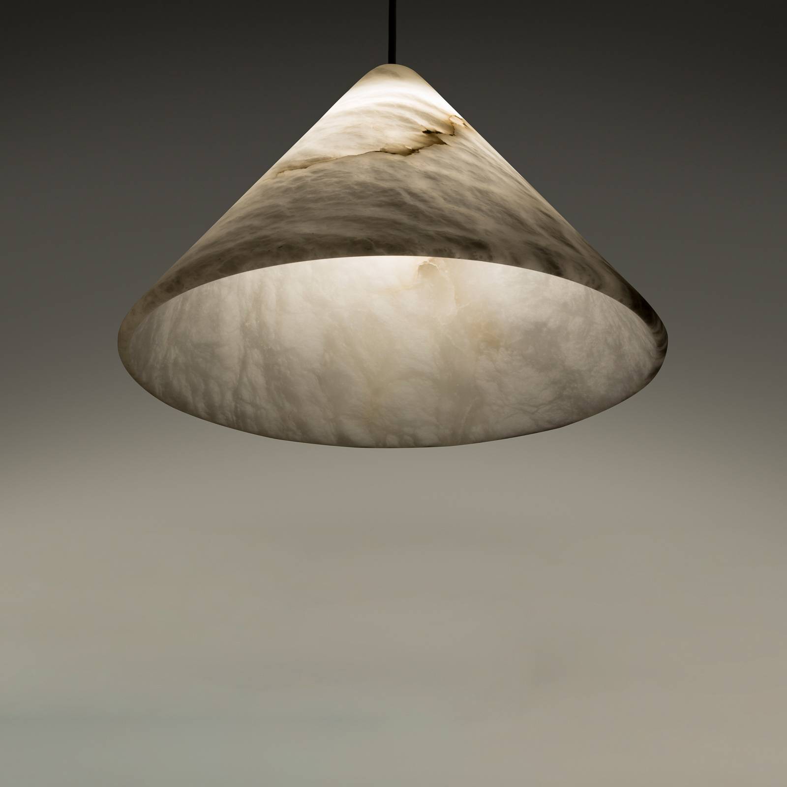 Lampa wisząca LED Fuji alabastrowa Ø 33 cm