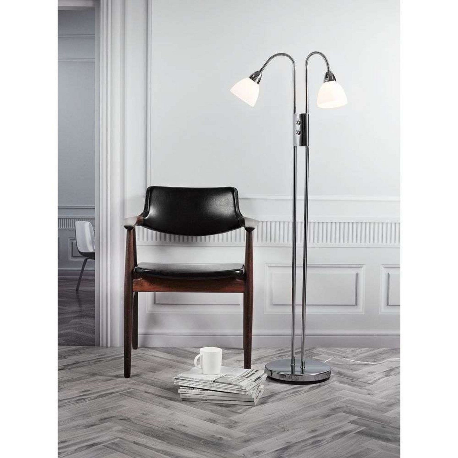 Ray 2-Spot Lampadar Chrome - Nordlux