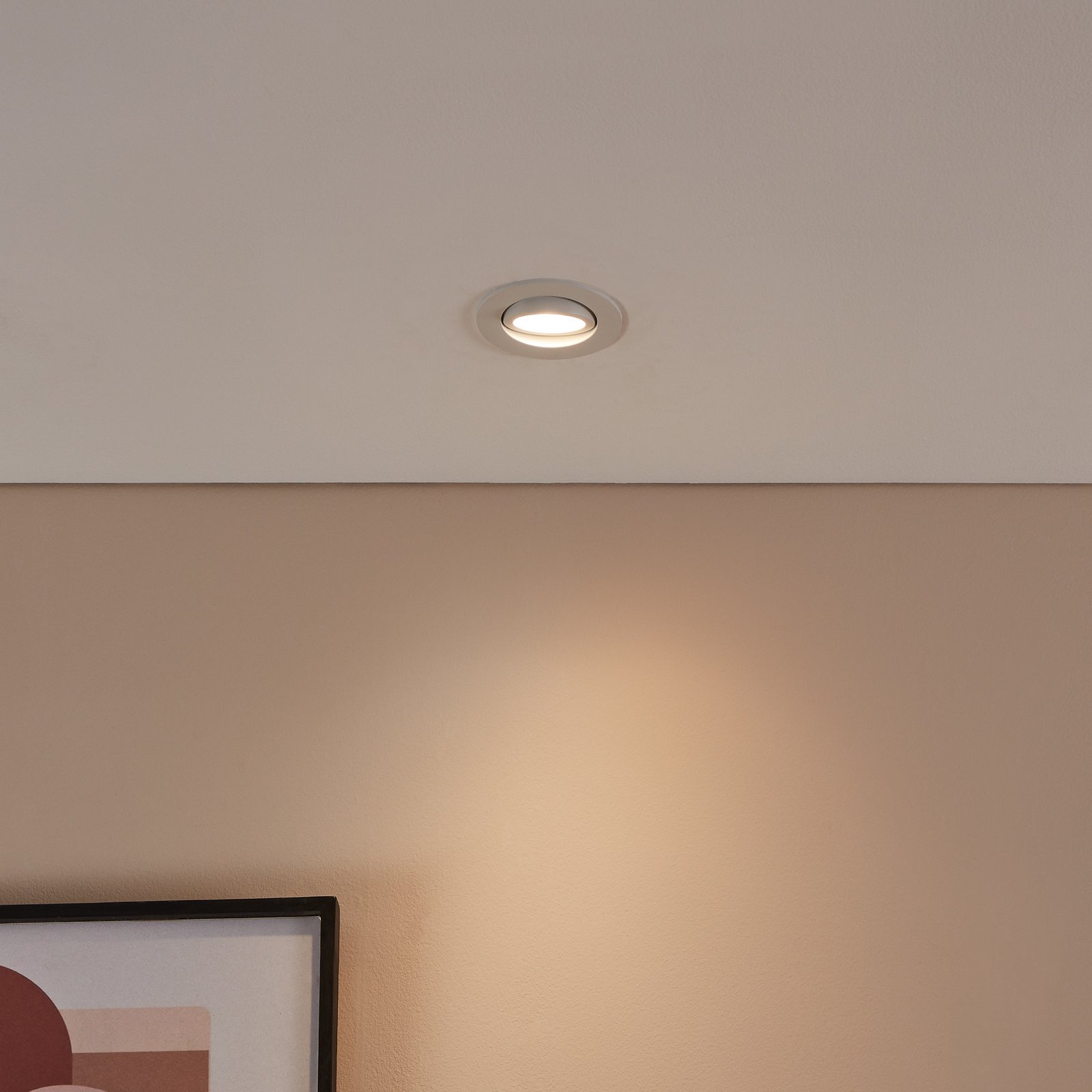 EGLO connect Saliceto-Z LED χωνευτό φωτιστικό, λευκό