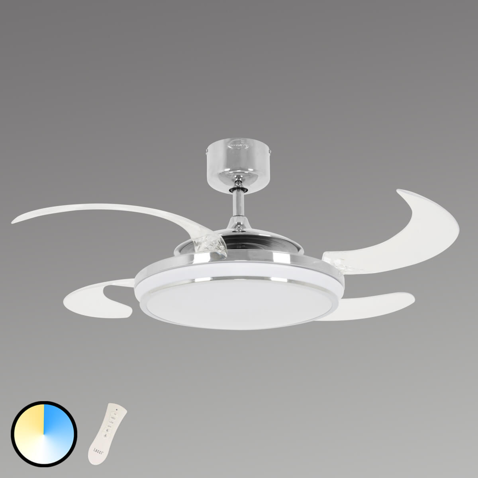 Fanaway Evo 1 illuminated ceiling fan LED Lights.ie