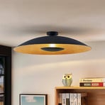 Narisara Ceiling Lamp Ø80 Black/Gold - Lindby