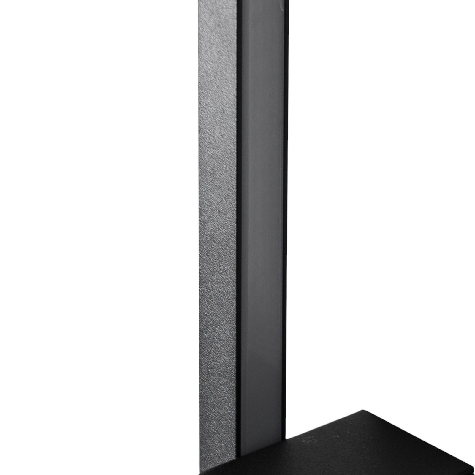 LED-Wandleuchte Flash, schwarz, Höhe 79 cm, Metall 1-flammig