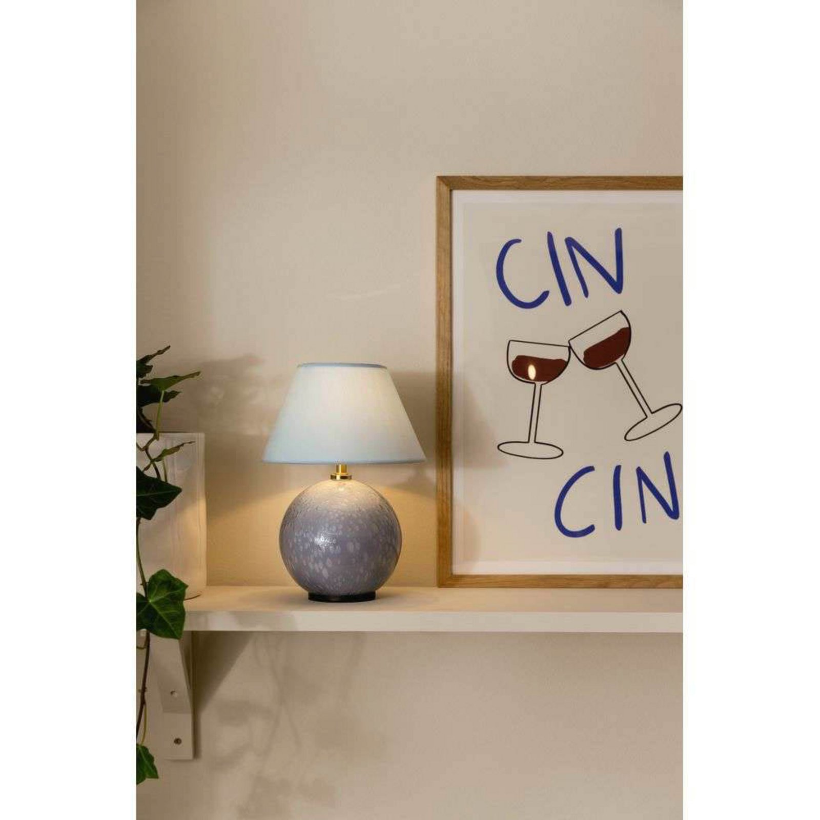 Iris 16 Portable Stalinis Šviestuvas Dove Blue - Globen Lighting Iris 16 Portable Stalinis Šviestuvas Dove Blue - Globen Lighting