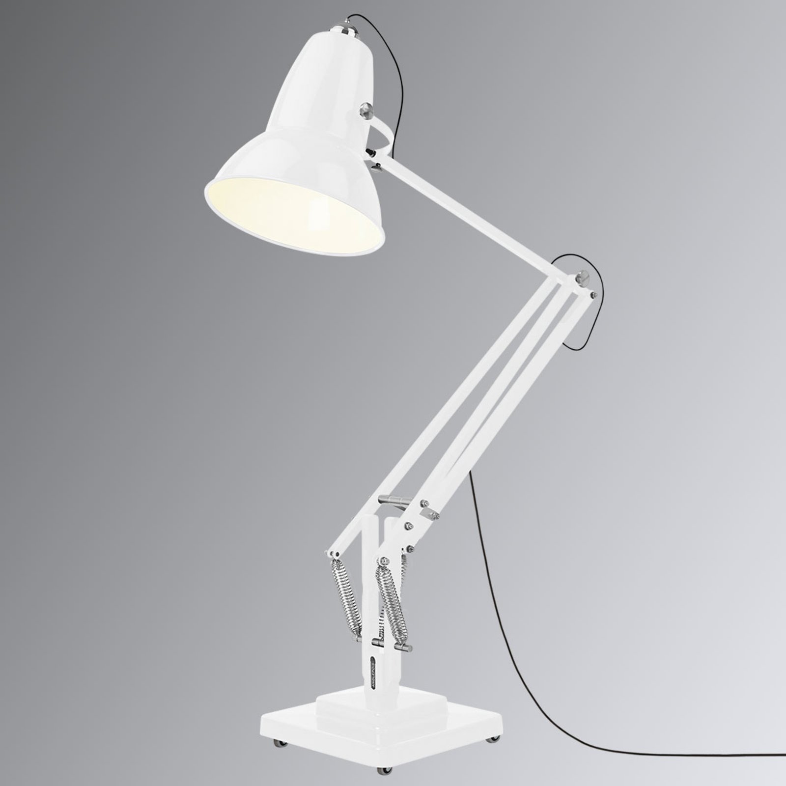 Anglepoise Original 1227 Giant da terra, bianco