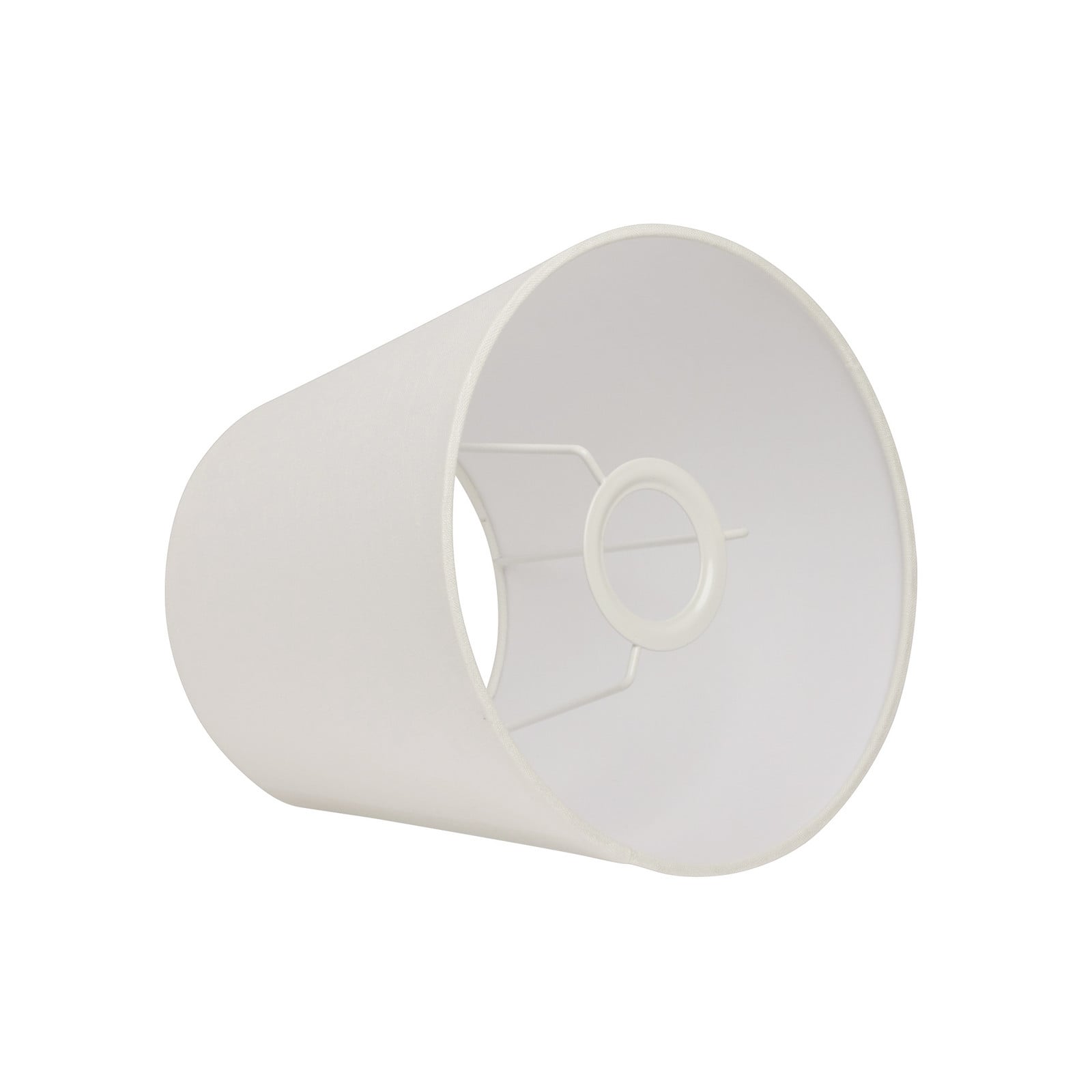 Enkel, lige lampeskærm, hvid, Ø 42 cm – Watt &amp;amp; Veke Basic straight Watt & Veke - Design - Stof / tekstil