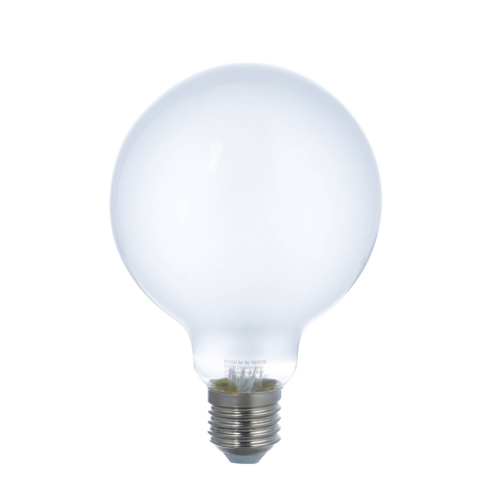 LUUMR Smart LED-Leuchtmittel matt E27 G95 7W Tuya WLAN CCT