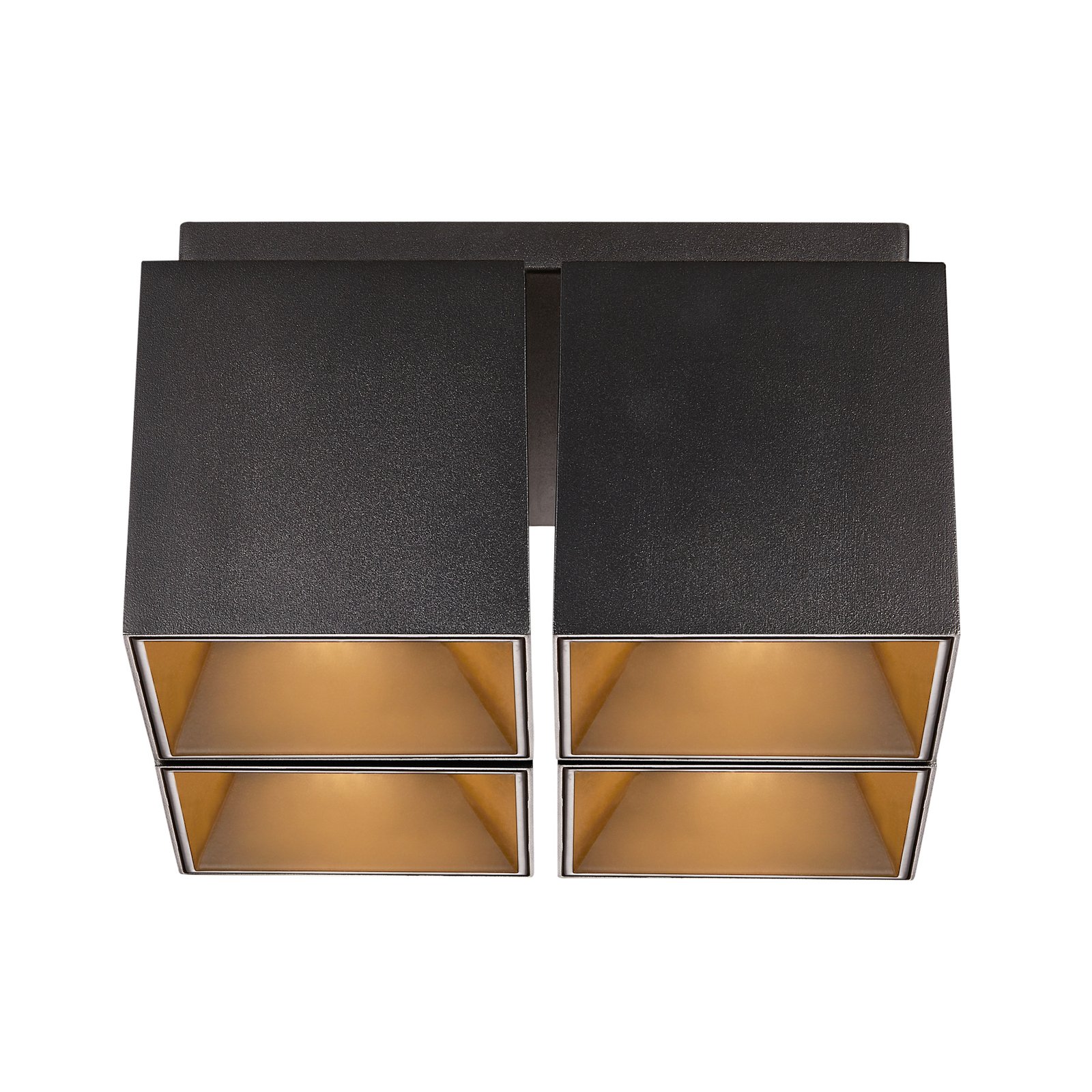Ethan 4 Deckenleuchte Black - Nordlux
