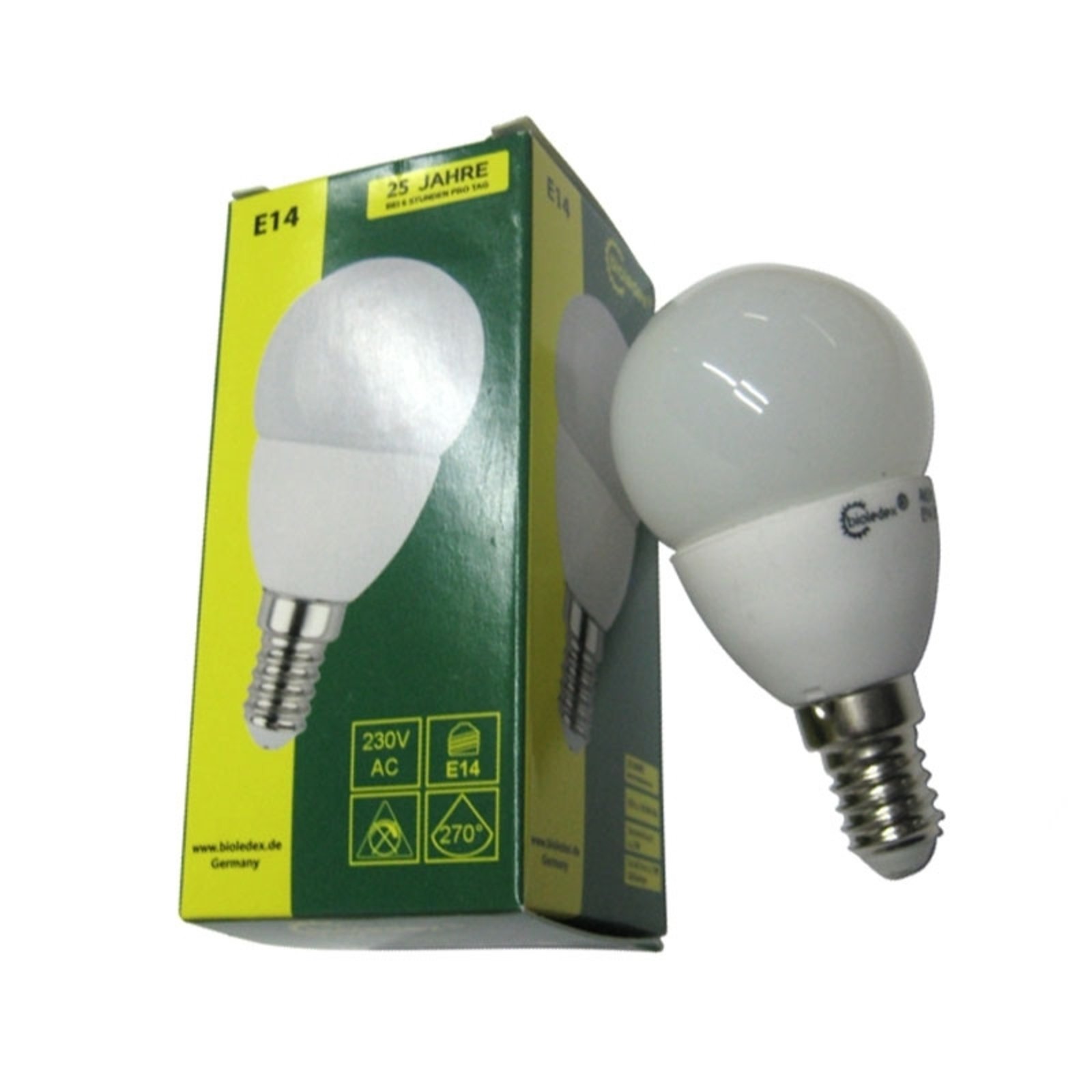 E14 3W LED-Lampe Tema in Tropfenform