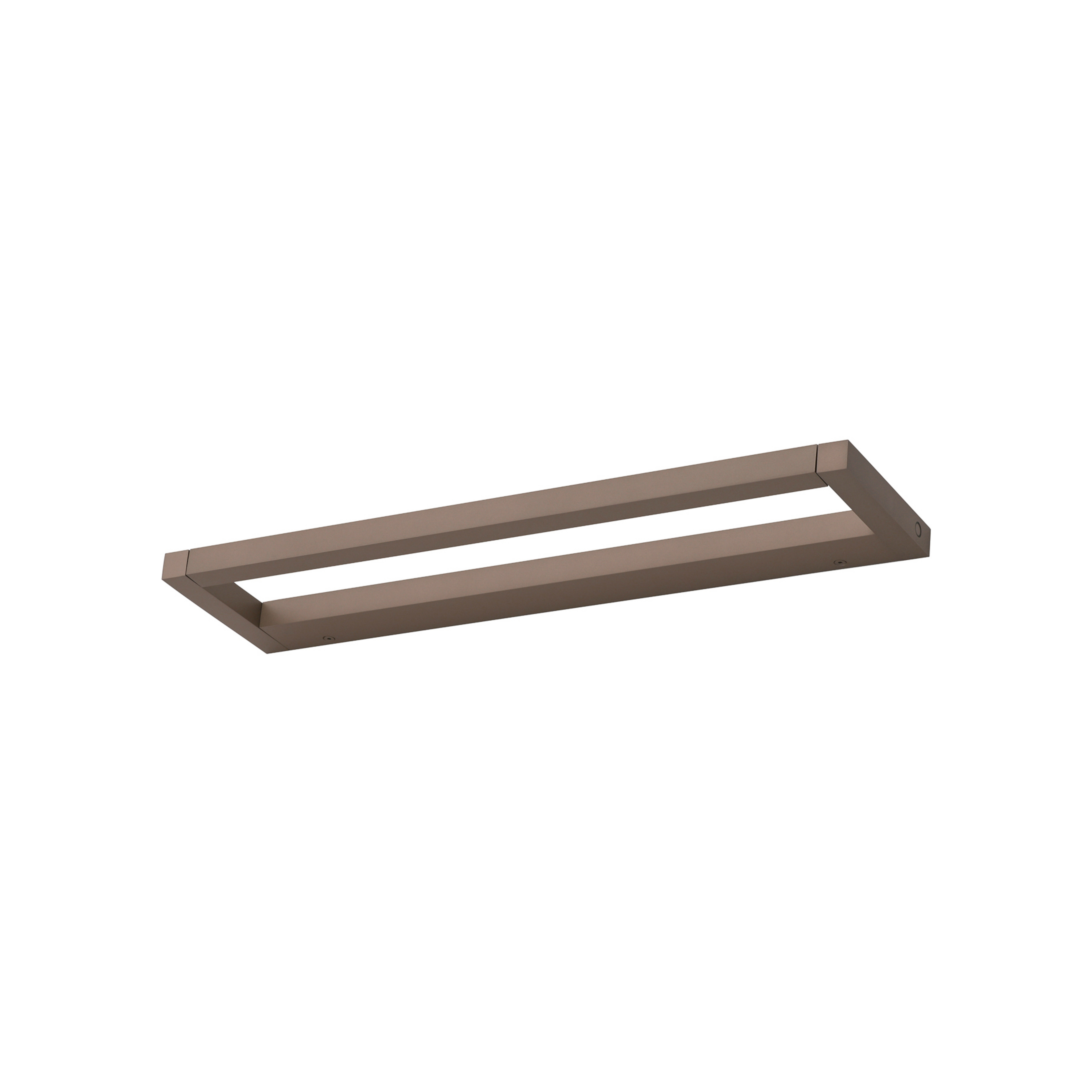Puro LED-Wandlampe, bronze, Breite 50 cm, Alu, Dimmer - PURE