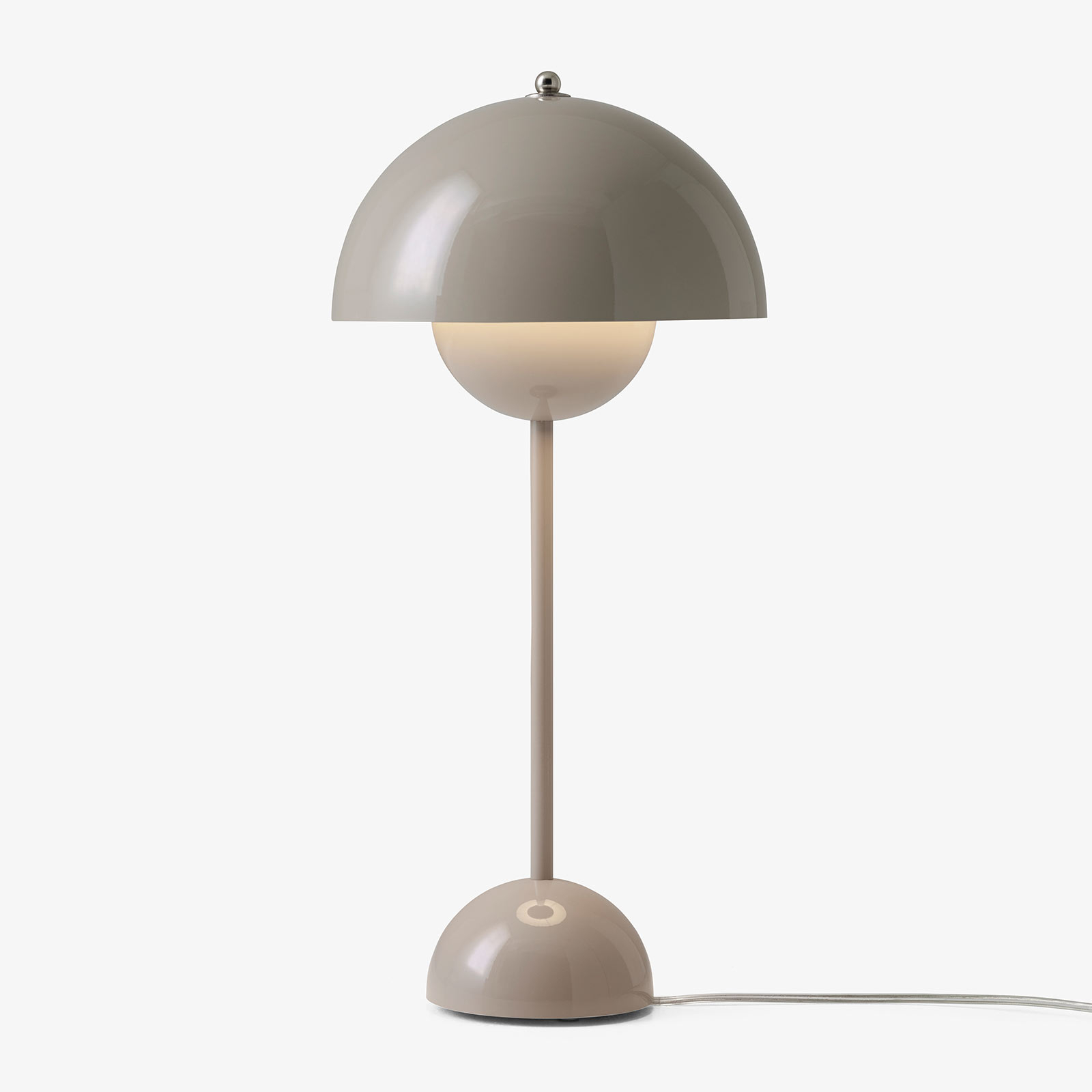 Stolová lampa Flowerpot VP3 Grey Beige - &Tradition