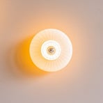 Wall light New Wave Optic XL, opal white, Eyeball, plug