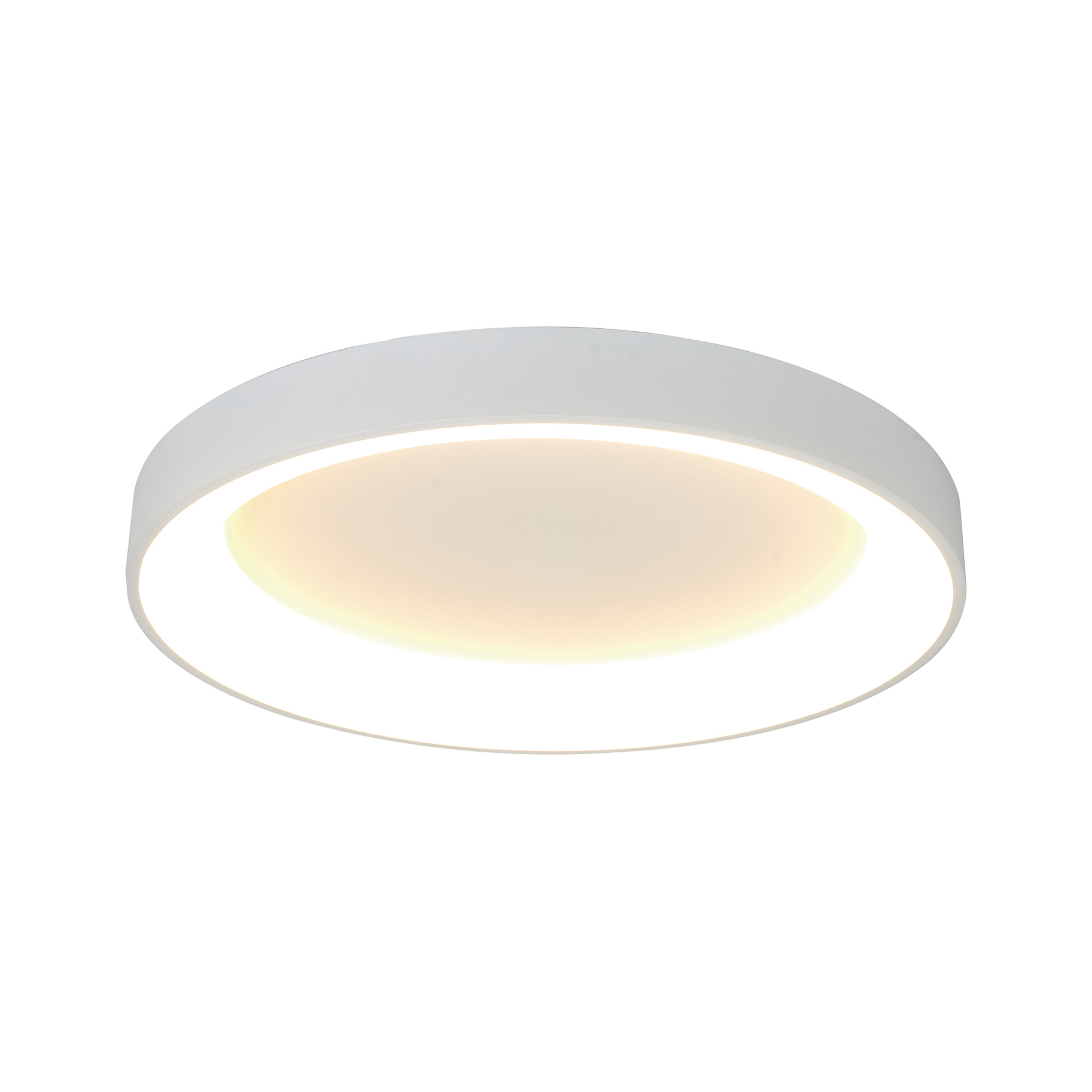 LED laevalgusti Niseko II, CCT, kaugjuhtimispult, Ø 50 cm, valge