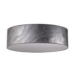 LeuchtNatur Discus ceiling lamp 35cm slate stone