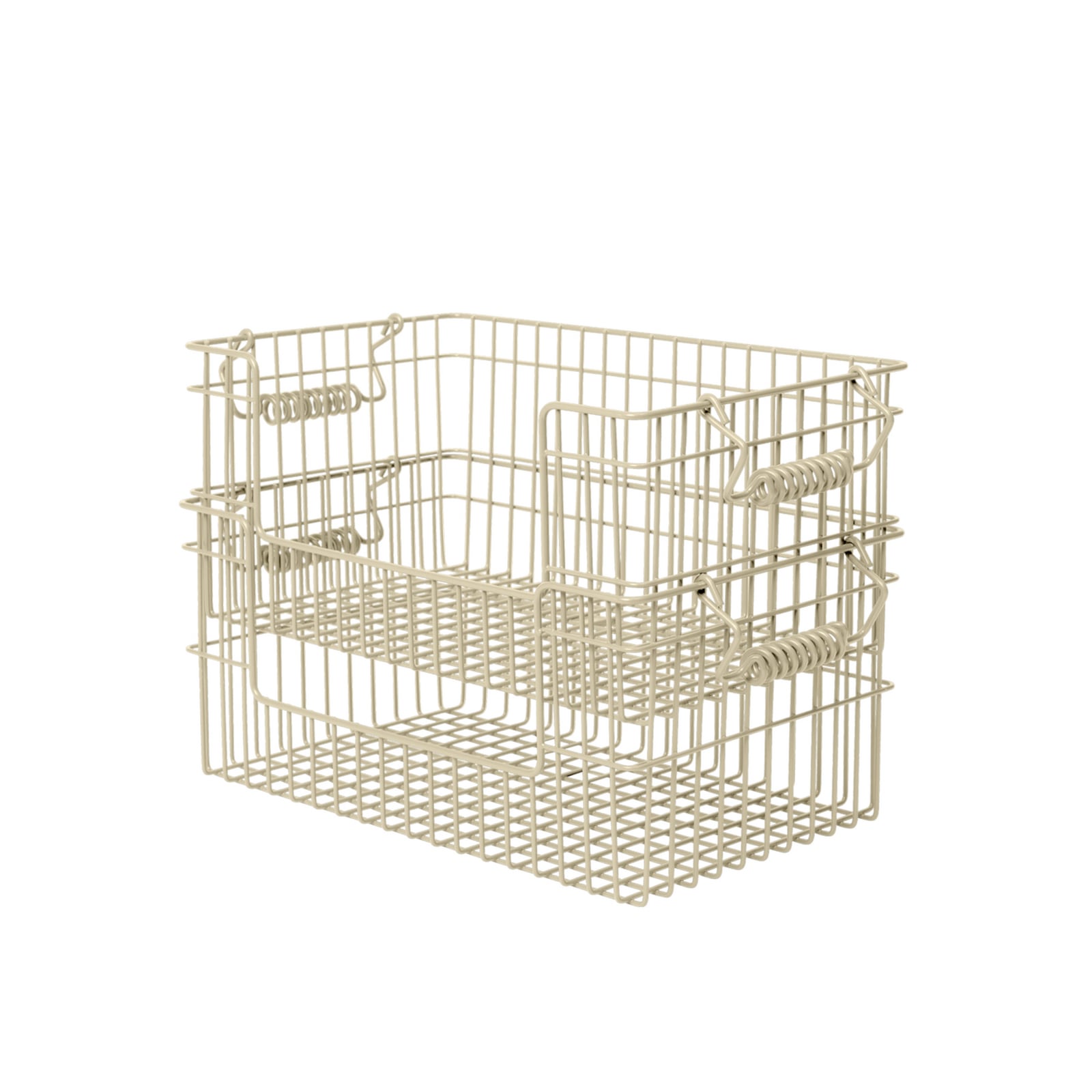 Cesto Cala OPEN, caxemira, conjunto de 2, 13 x 29 x 18 cm - ferm LIVING
