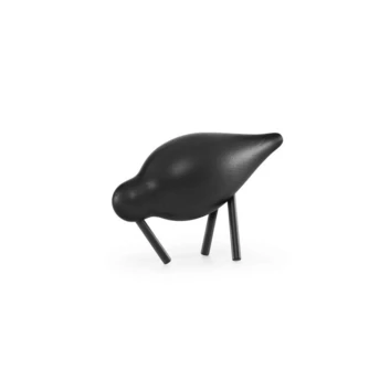 Shorebird Skulptur Small Black/Black - Normann Copenhagen
