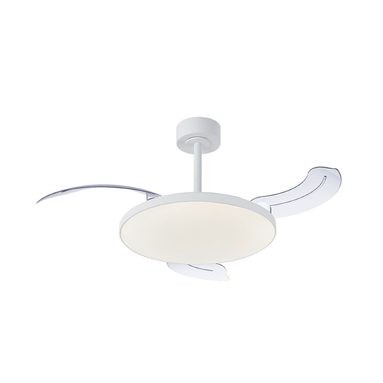 LED plafondventilator Slim Mini wit DC stil CCT - Mantra LED plafondventilator Slim Mini wit DC stil CCT - Mantra