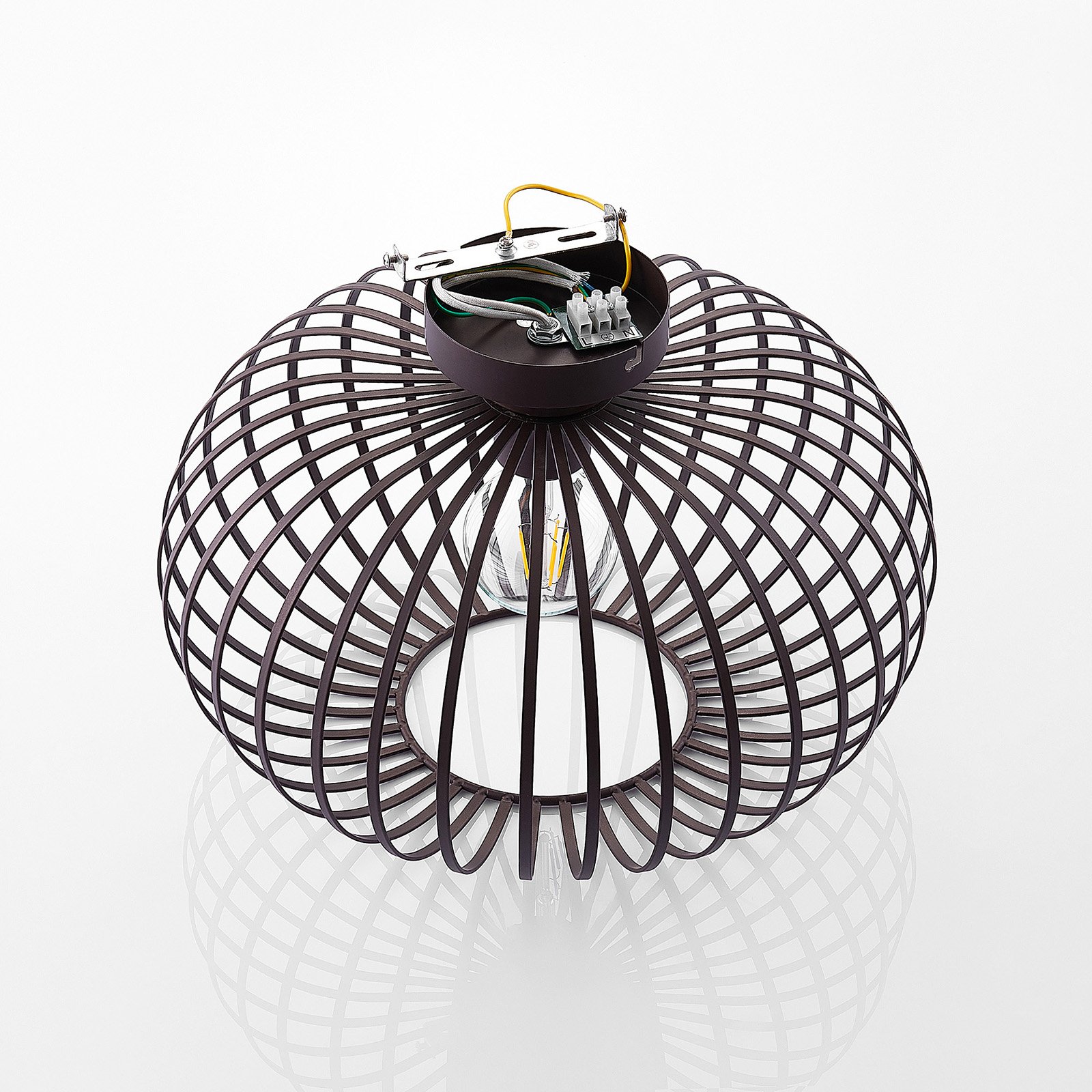 Nahele Stropní Lampa Coffee - Lindby